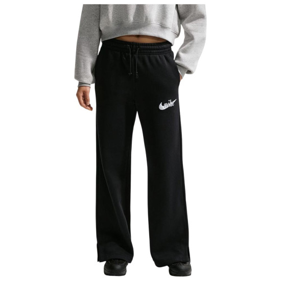 Nike Γυναικείο παντελόνι φόρμας Sportswear Phoenix Fleece High-Waisted Wide-Leg Logo Pants